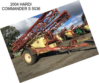 2004 HARDI COMMANDER S 5036