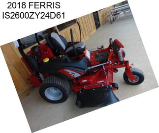 2018 FERRIS IS2600ZY24D61