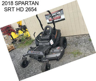 2018 SPARTAN SRT HD 2654