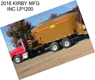 2018 KIRBY MFG INC LP1200