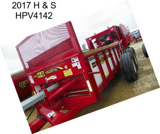 2017 H & S HPV4142