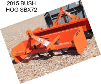 2015 BUSH HOG SBX72