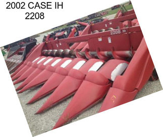 2002 CASE IH 2208