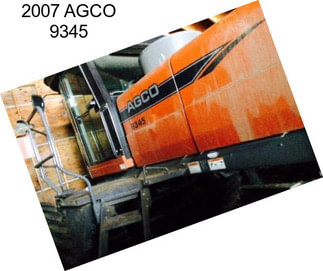 2007 AGCO 9345