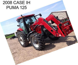 2008 CASE IH PUMA 125