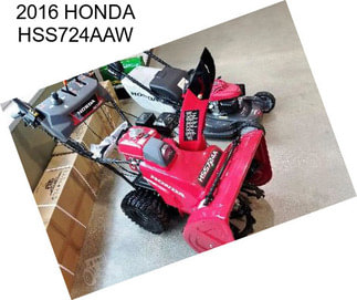 2016 HONDA HSS724AAW