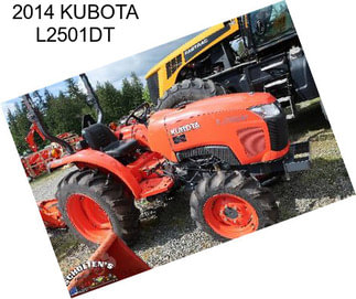 2014 KUBOTA L2501DT