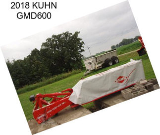 2018 KUHN GMD600