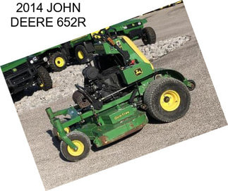 2014 JOHN DEERE 652R