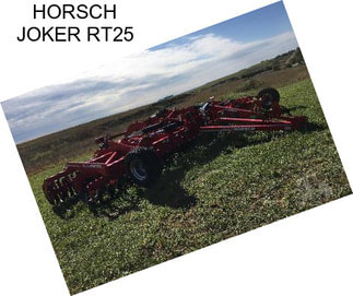 HORSCH JOKER RT25