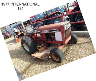 1977 INTERNATIONAL 184