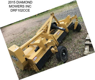 2015 DIAMOND MOWERS INC DRF102CCE