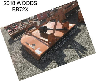 2018 WOODS BB72X