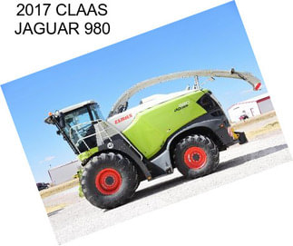 2017 CLAAS JAGUAR 980