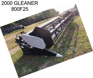 2000 GLEANER 800F25