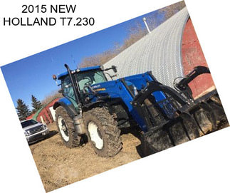 2015 NEW HOLLAND T7.230