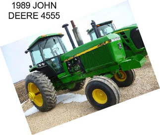 1989 JOHN DEERE 4555