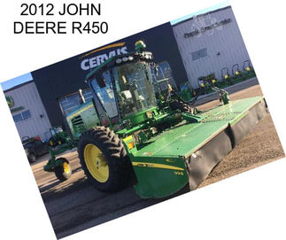 2012 JOHN DEERE R450