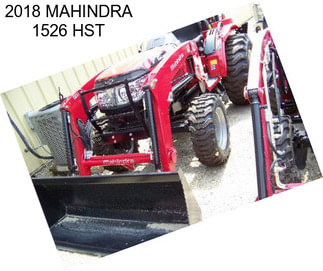 2018 MAHINDRA 1526 HST