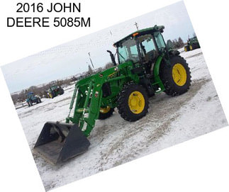 2016 JOHN DEERE 5085M