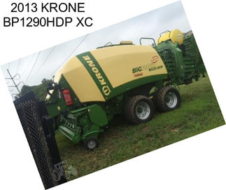 2013 KRONE BP1290HDP XC