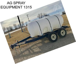 AG SPRAY EQUIPMENT 1315