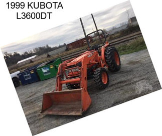 1999 KUBOTA L3600DT