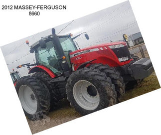 2012 MASSEY-FERGUSON 8660