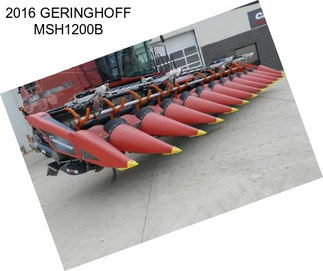 2016 GERINGHOFF MSH1200B