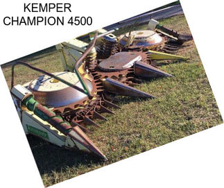 KEMPER CHAMPION 4500