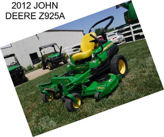 2012 JOHN DEERE Z925A