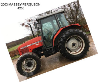 2003 MASSEY-FERGUSON 4255