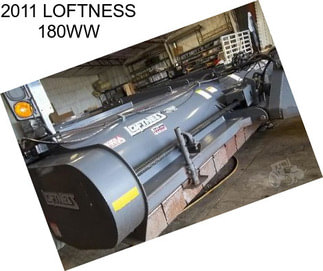 2011 LOFTNESS 180WW