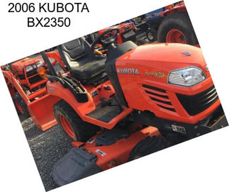 2006 KUBOTA BX2350