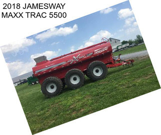 2018 JAMESWAY MAXX TRAC 5500
