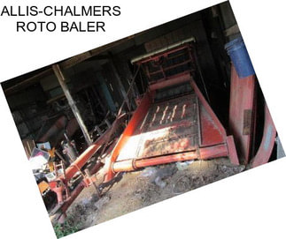 ALLIS-CHALMERS ROTO BALER