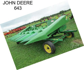 JOHN DEERE 643