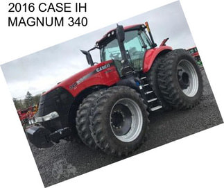 2016 CASE IH MAGNUM 340