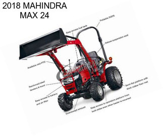 2018 MAHINDRA MAX 24