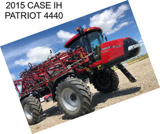 2015 CASE IH PATRIOT 4440