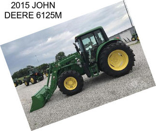 2015 JOHN DEERE 6125M