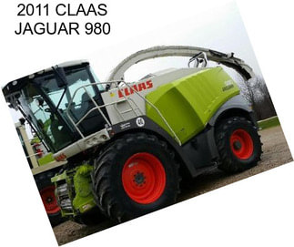 2011 CLAAS JAGUAR 980