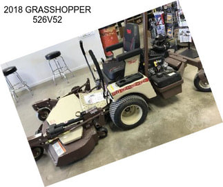 2018 GRASSHOPPER 526V52