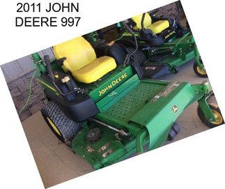 2011 JOHN DEERE 997