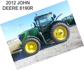 2012 JOHN DEERE 6190R