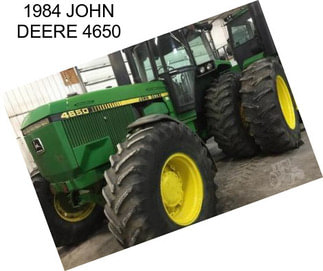 1984 JOHN DEERE 4650