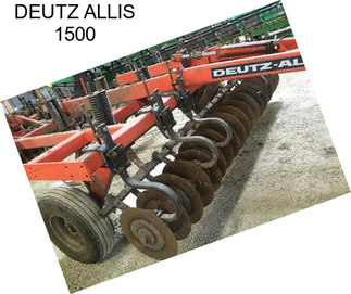 DEUTZ ALLIS 1500