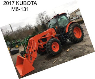 2017 KUBOTA M6-131