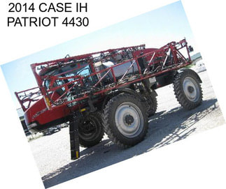 2014 CASE IH PATRIOT 4430