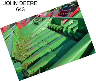 JOHN DEERE 643